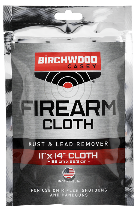 Birchwood Casey Rust & Lead Remover Cloth, Bir Rlrem Rust  Lead Remover - Treated Tan 11x