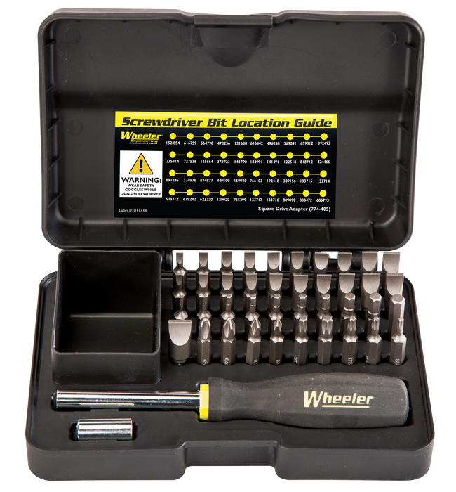 Wheeler Professional Gunsmithing, Wheelr 954621  Pro Screwdriver Set            43pc