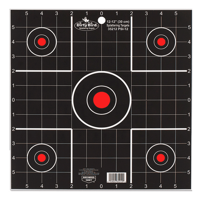 Birchwood Casey Dirty Bird, Bir 35212 Dirtybird 12"  Sightin Tgt          12pk