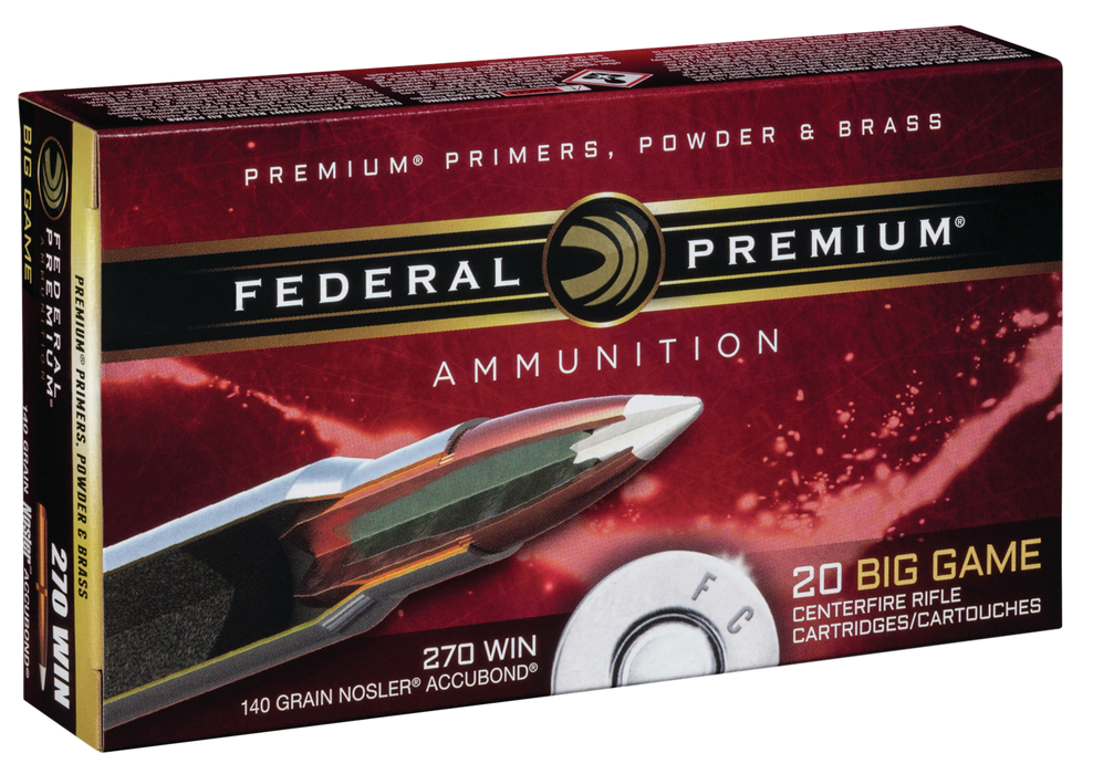 Federal Premium, Fed P270a1         270     140 Ab           20/10