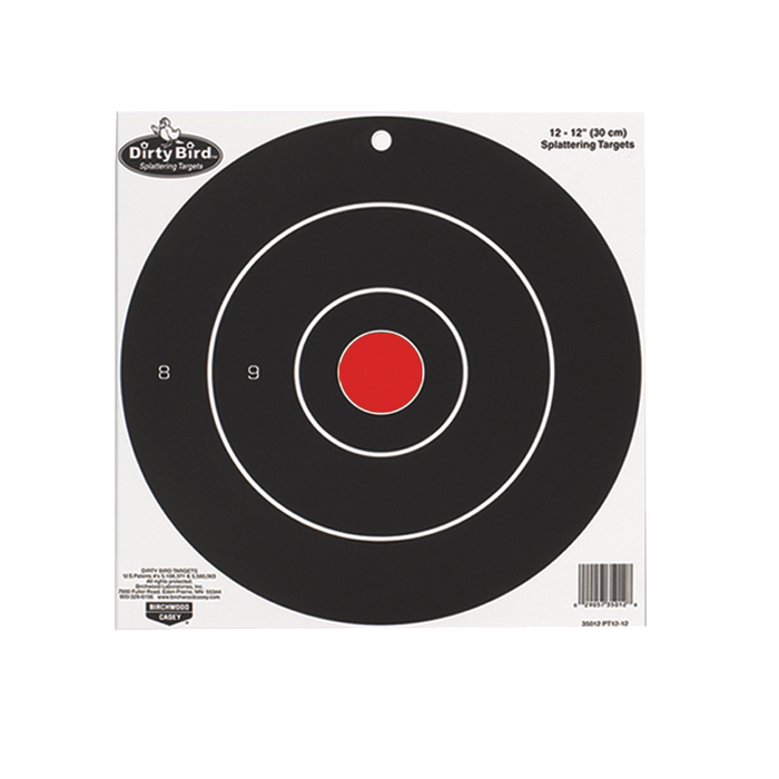 Birchwood Casey Dirty Bird, Bir 35825 Dirtybird 8"   Bullseye             25pk