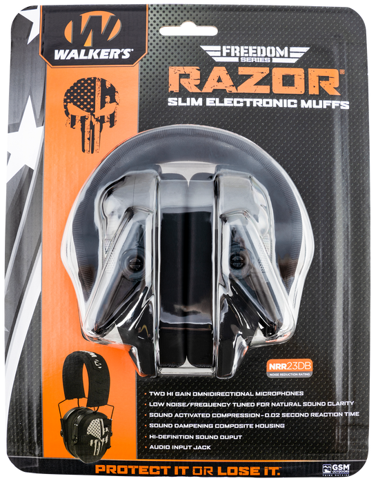 Walkers Game Ear Razor, Wlkr Gwp-rsemfs-pun  Razr Freedom Muff Pun