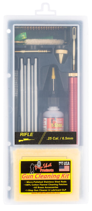 Pro-shot Classic Box Kit, Proshot R25/6.5kit     25cal Rifle  Cln Kit