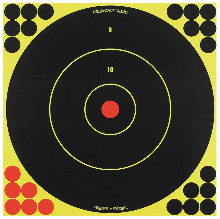 Birchwood Casey Shoot-n-c, Bir 34012 Shoot-n-c 12" Bullseye               5pk