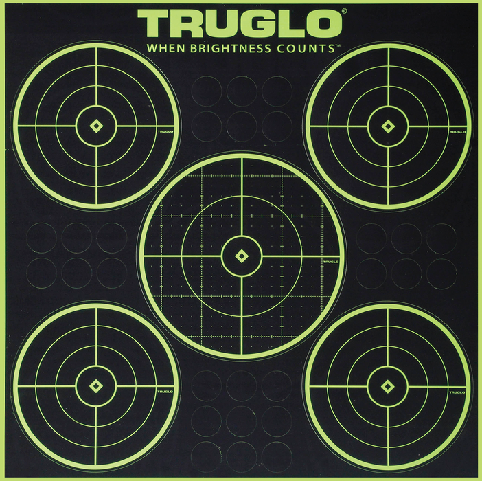 Truglo Tru-see, Tru Tg-11a6      Tru-see Target  5bull  6pk