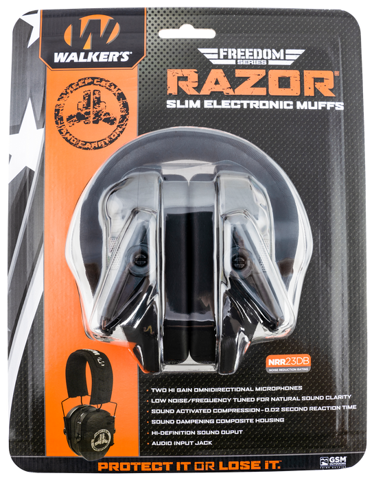 Walkers Game Ear Razor, Wlkr Gwp-rsemfs-kcco Razr Freedom Muff Kcco