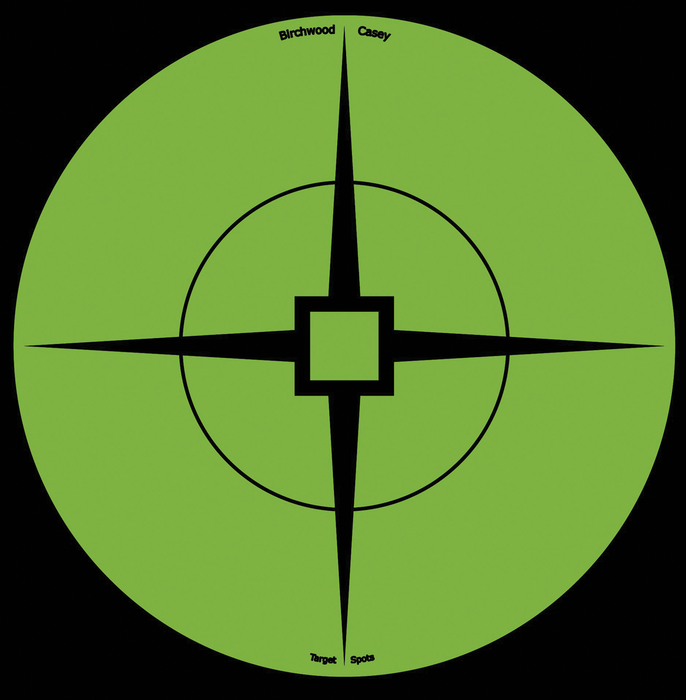 Birchwood Casey Target Spots, Bir 33936 Target Spots 6"  Green              10pk