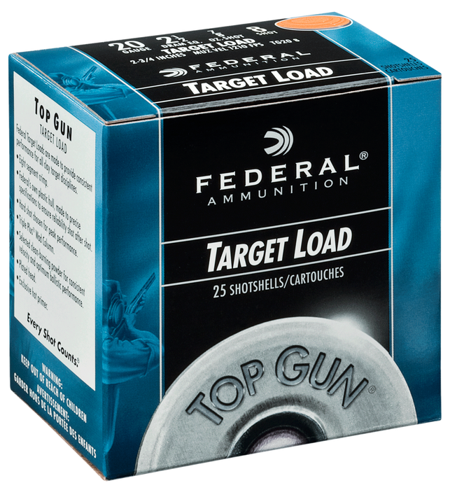 Federal Top Gun, Fed Tg2075     Top Gun 20    7/8          25/10