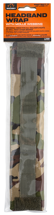 Walkers Game Ear Razor, Wlkr Gwp-hdbndv-cmo  Headband Wrap W Velcro Camo