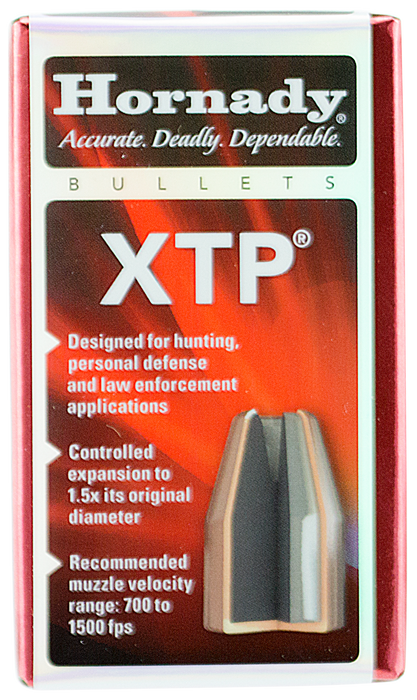 Hornady Xtp, Horn 35500  Bull 9mm   90 Hpxtp             100/25