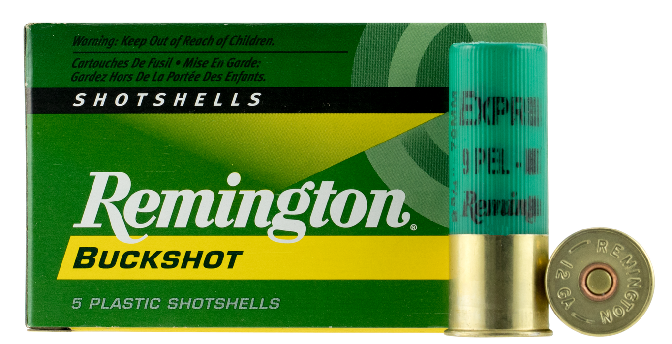 Remington Ammunition Express, Rem 20620 12b00      12    00  Buck          5/50