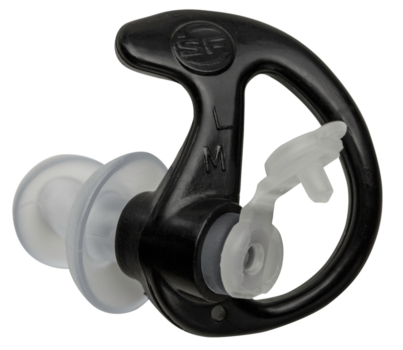 Surefire Ep3, Sf Ep3-bk-mpr  Dbl Flanged    Earplugs Md Blk