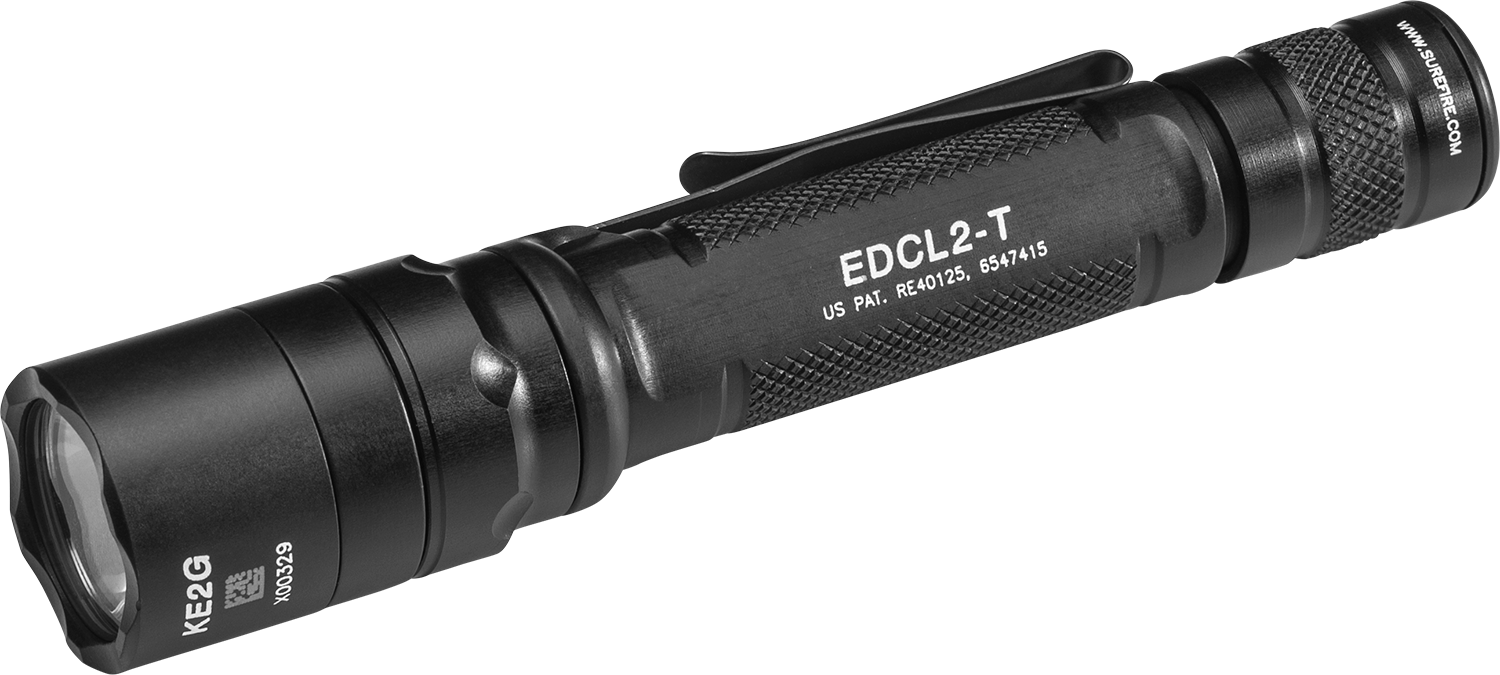 Surefire Everyday Carry 2, Sf Edcl2-t     Ed Carry Tact 6v Dual 5/1200 Wh Led