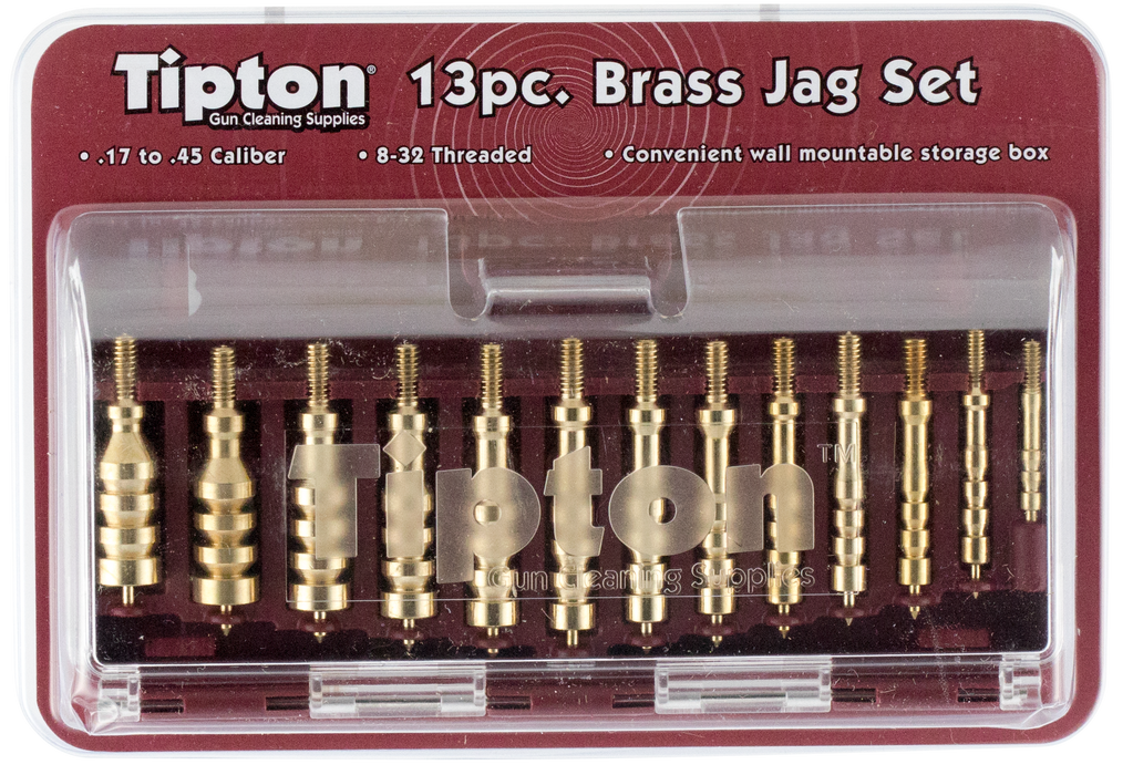 Tipton Brass Cleaning, Tipton 749245  12pc Brass Cln Jag Set