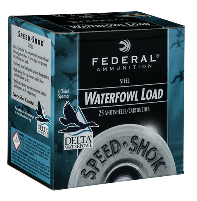 Federal Speed-shok, Fed Wf1423        Spdshk 12 3in 11/4     25/10 Stl