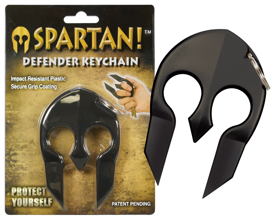 Psp Spartan, Pspi Spartan-bk     Spartan Key Chain Blk