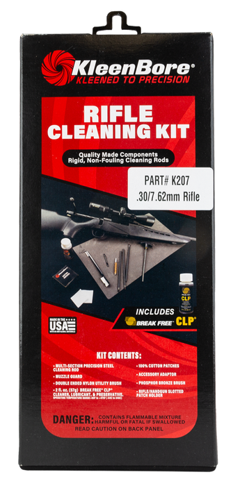Kleen-bore Classic Cleaning Kit, Kln K207    .30/7.62mm Rifle