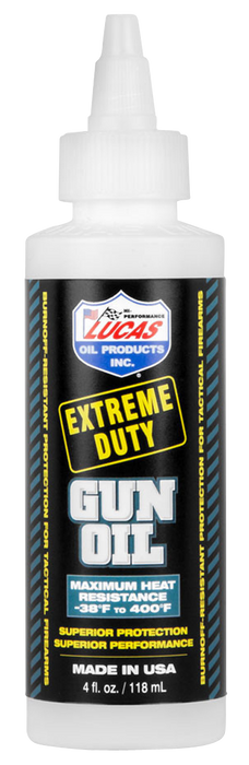 Lucas Oil Extreme Duty, Lucas 10877    Extreme Duty Gun Oil 4oz