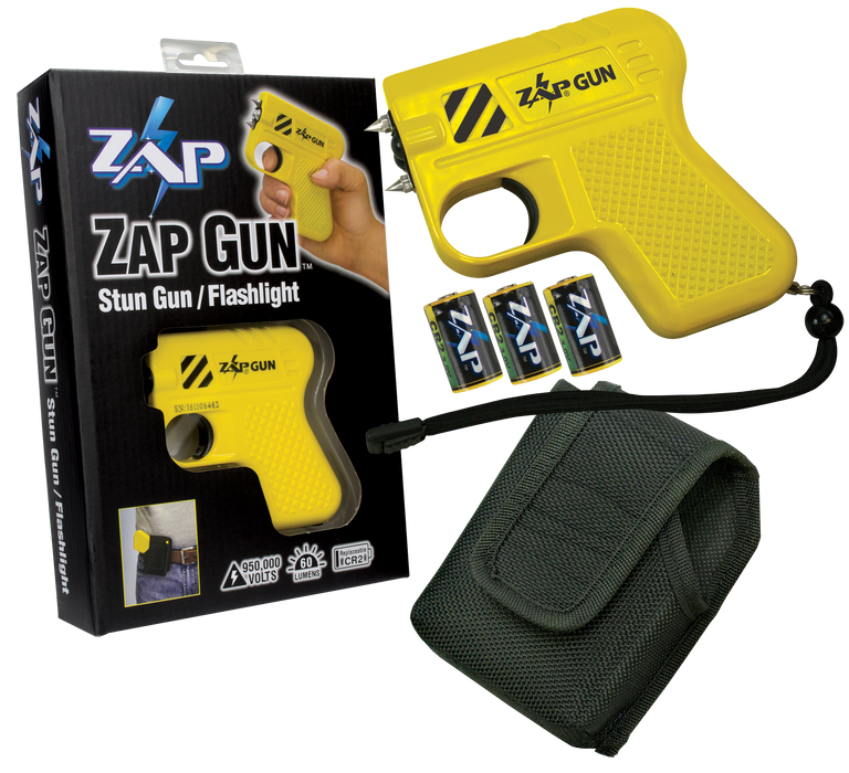 Zap Zap Gun, Pspi Zapgun         Stun Gun 950k Volts Ylw