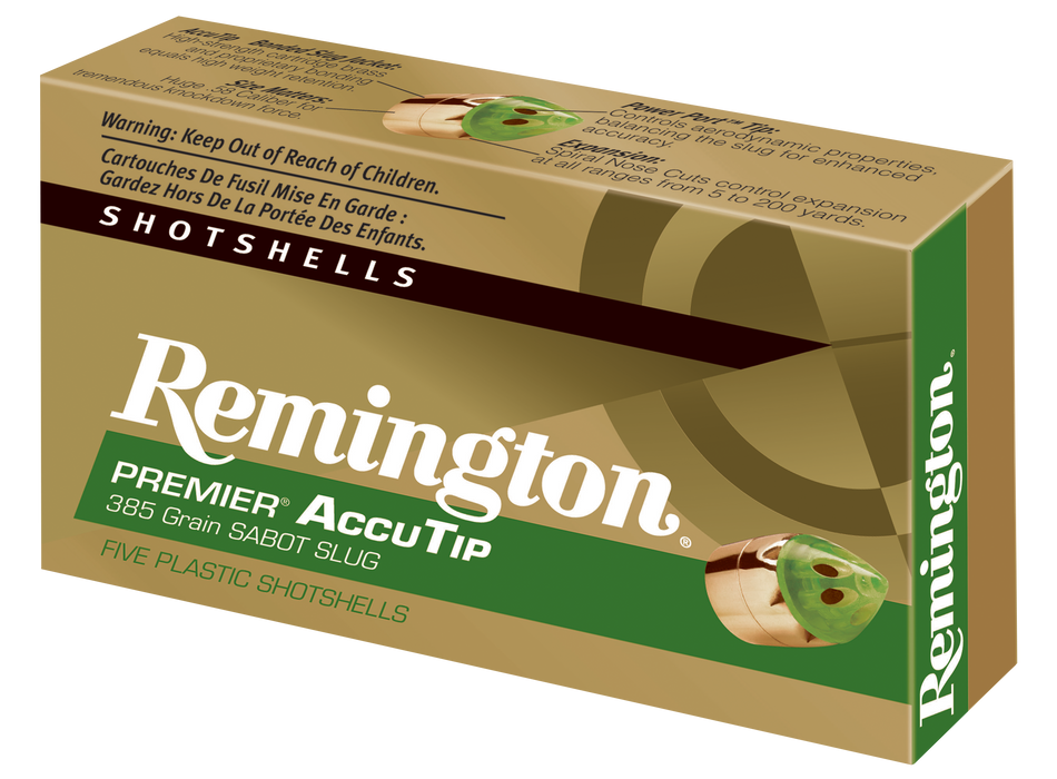 Remington Ammunition Premier, Rem 20731 Pra12m     12 3in   Slug Ppt       5/20