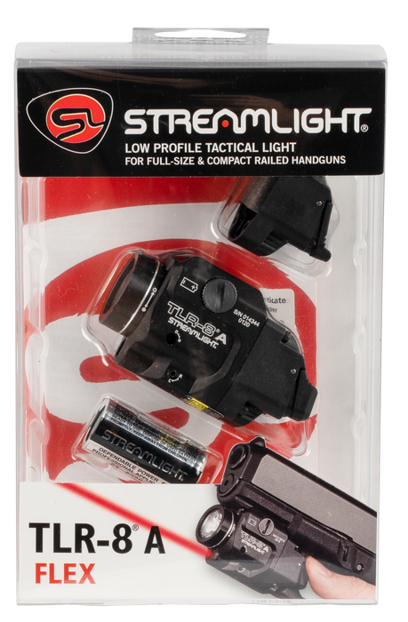 Streamlight Tlr-8 A, Stl 69414  Tlr8a Flex Red Lsr/light Hi/lo Switch