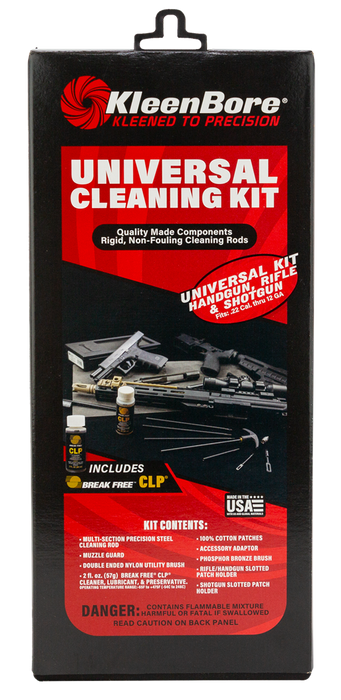 Kleen-bore Classic Universal Kit, Kln Uk213   Universal (handgun, Rifles & Shotgun)