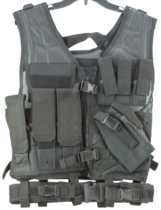 Ncstar Tactical, Nc Ctv2916b      Tact Vest Blk  M-2xl