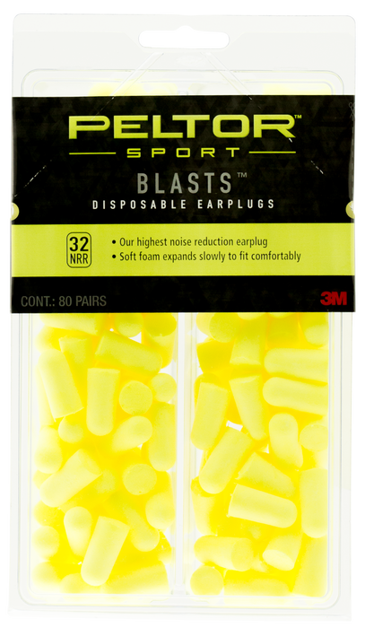 3m Peltor Sport, Ear 97082          Blasts Disp Plugs   80pr/tub