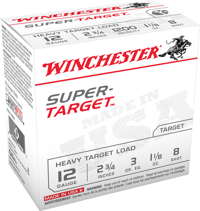 Winchester Ammo Super Target, Win Trgt12m8   Sup Tgt      11/8     25/10