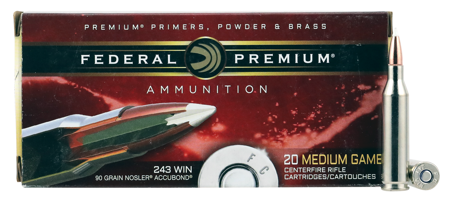 Federal Premium, Fed P243a1         243      90 Nosab        20/10