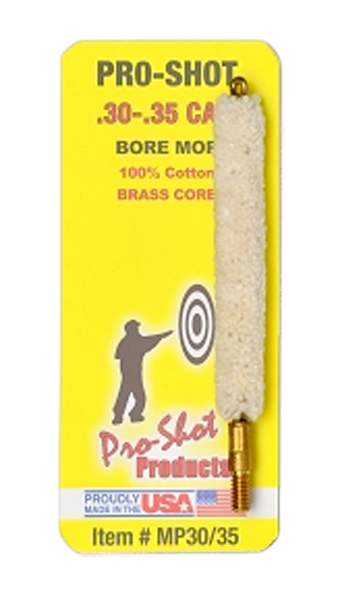 Pro-shot Bore Mop, Proshot Mp30-35      .30-35cal Cotton Mop