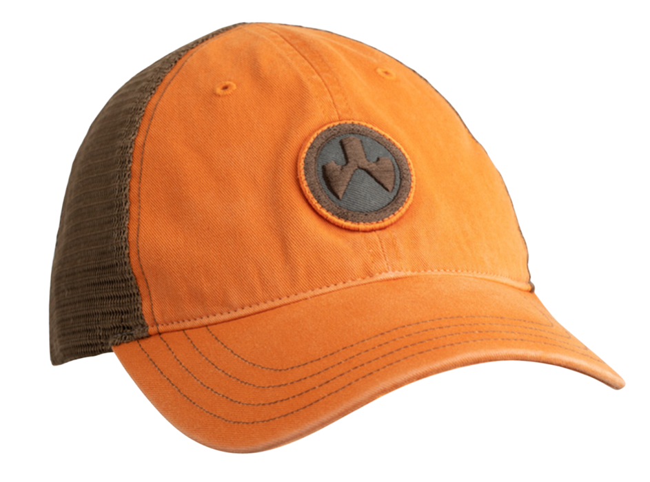 Magpul Industries Corp Icon Patch, Magpul Mag1105-812 Washed Trucker Hat  Orange/brn