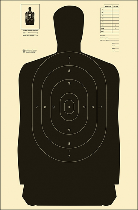 Action Target Inc B-27s, Action B27sblack        Targets             100 Bx