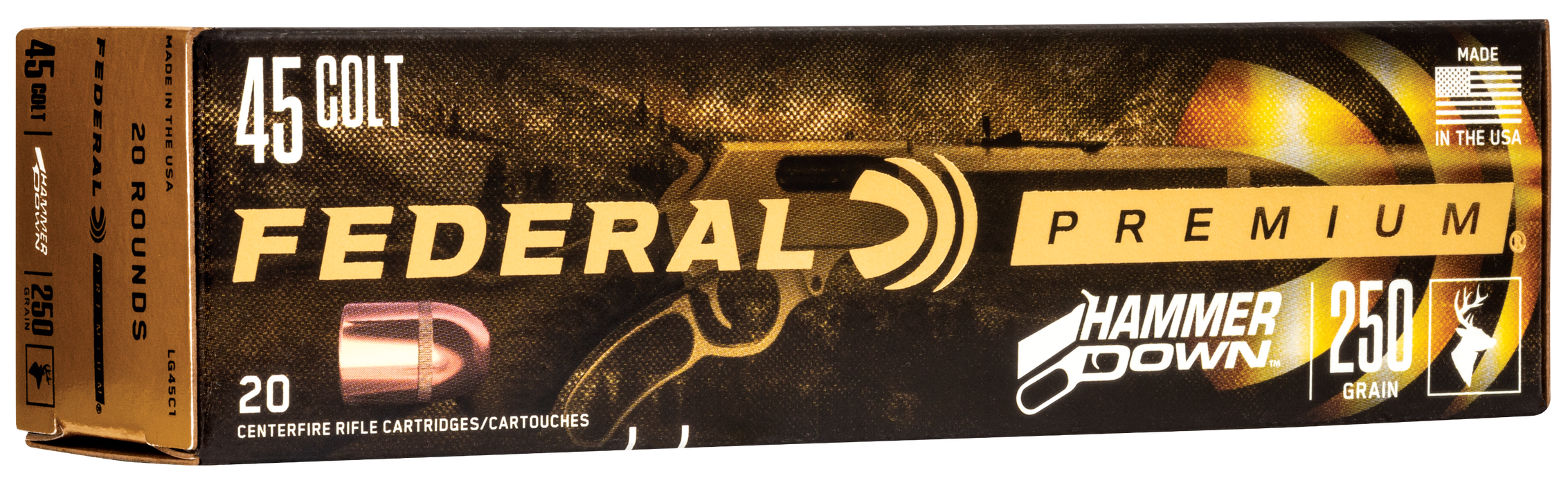 Federal Premium, Fed Lg45c1       45clt     250 Hammer Down  20/10