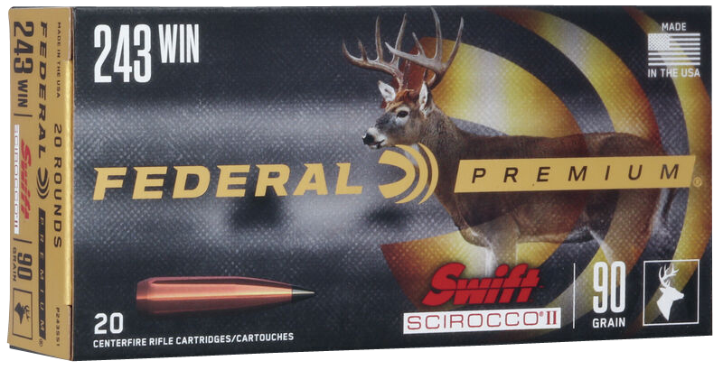 Federal Premium, Fed P224vlkss1     224val   81 Swft Scir    20/10