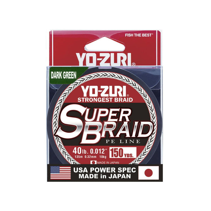 Yo-Zuri Super Braid 150 yard Spool