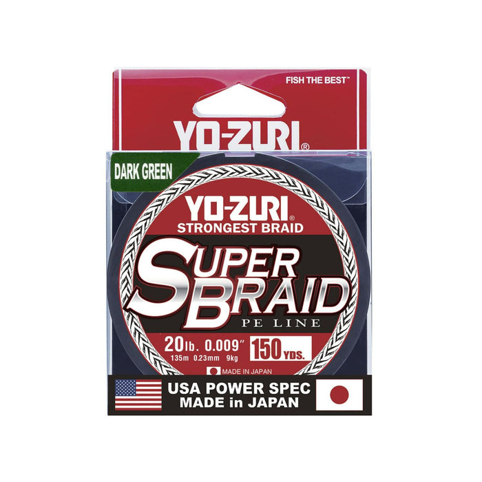 Yo-Zuri Super Braid 150 yard Spool