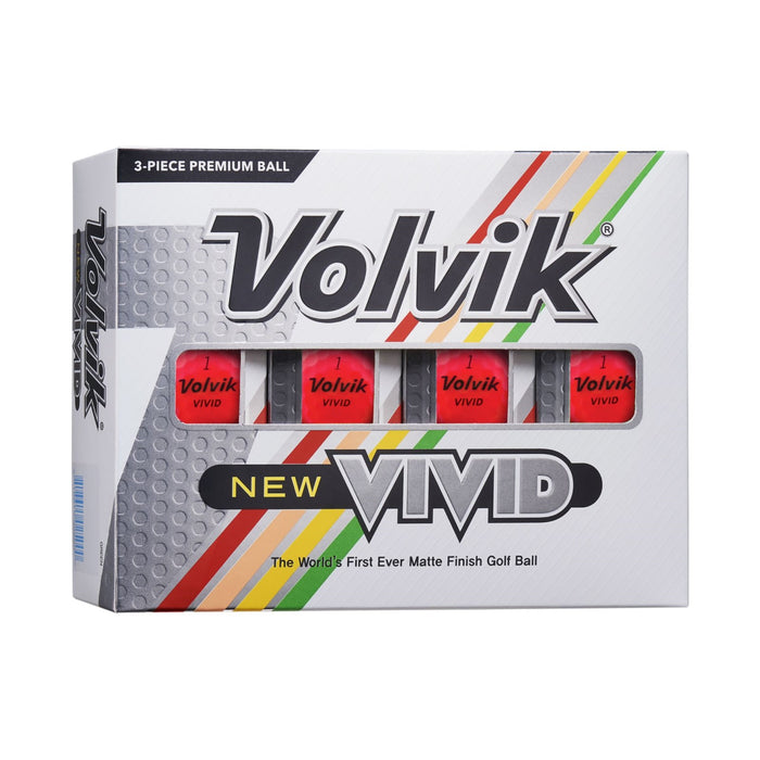 Volvik 2022 Vivid Golf Balls Matte 12pk