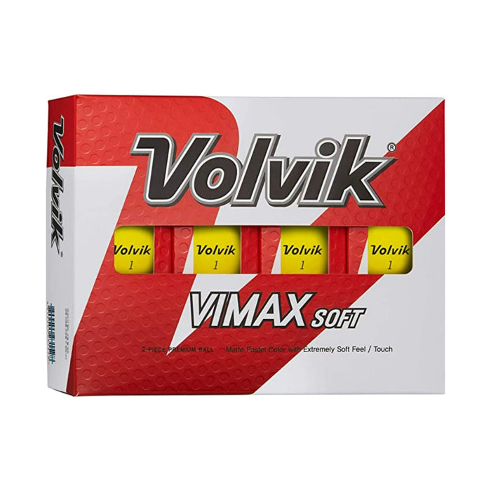 Volvik Vimax Soft Golf Balls Matte 12pk