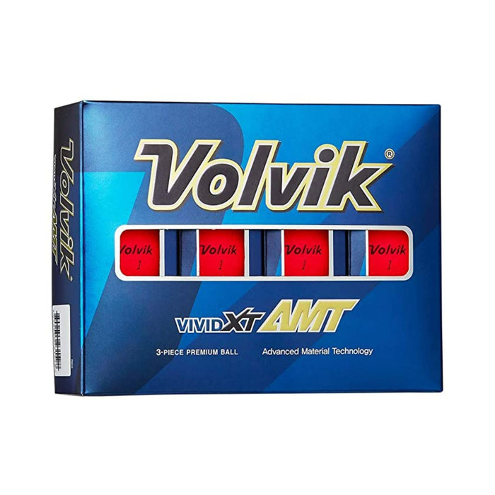 Volvik Vivid XT AMT Golf Balls Matte 12pk