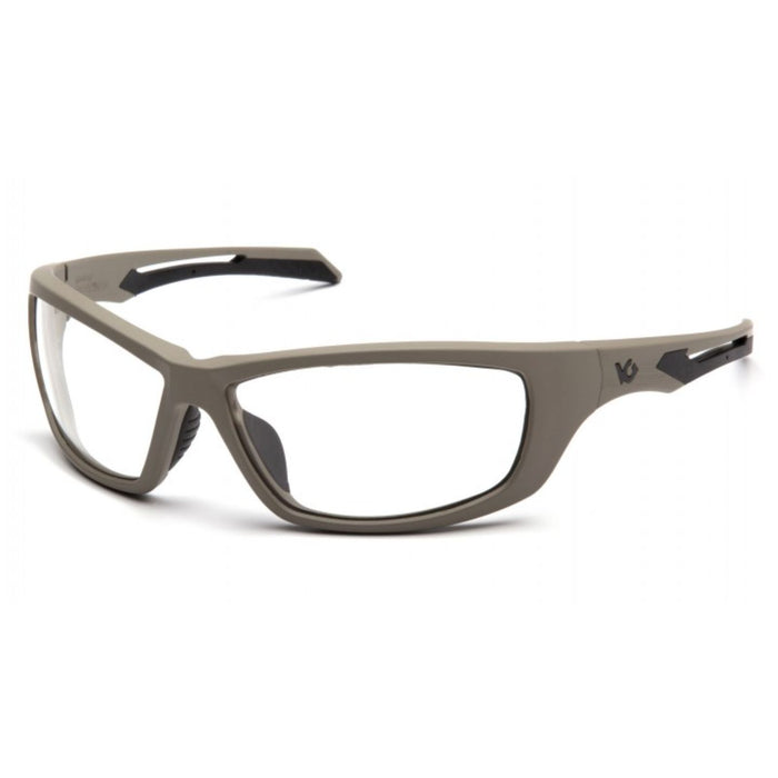 Pyramex Safety Howitzer Tan Frame Anti-Fog Lens