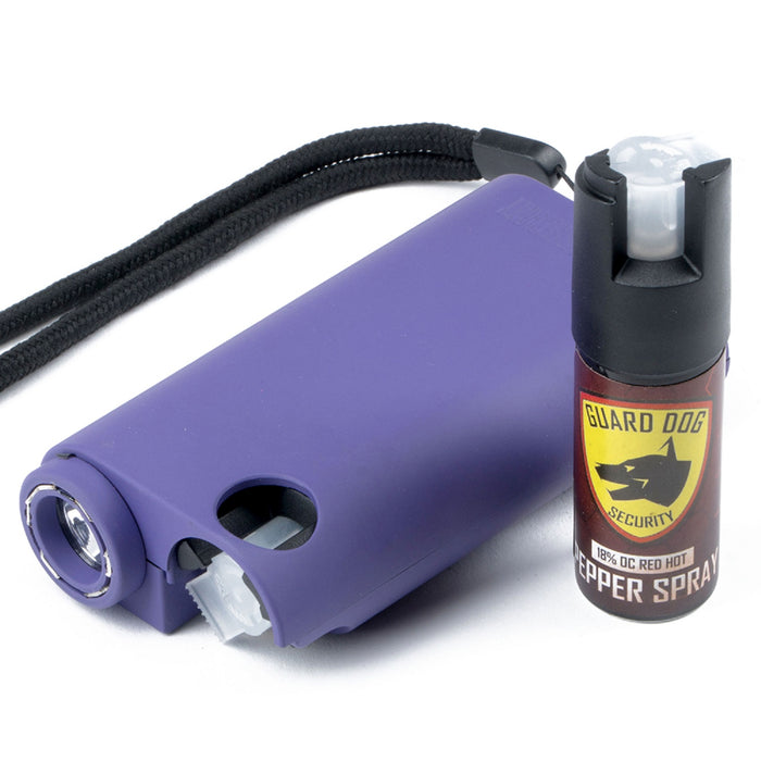 Guard Dog All-In-One Stun Gun/Flashlight/Pepper Spray -Pink