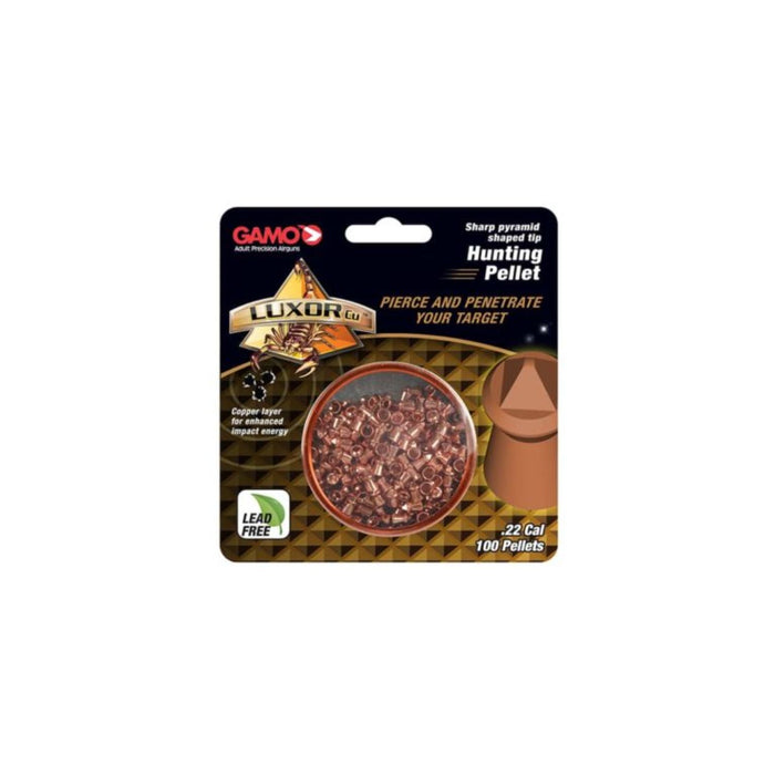 Gamo Luxor Cu Sharp Pyramid Shaped Hunting Pellet