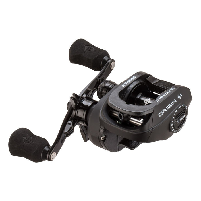 13 Fishing Origin O1 Blackout Baitcast Reel 7.3:1 100