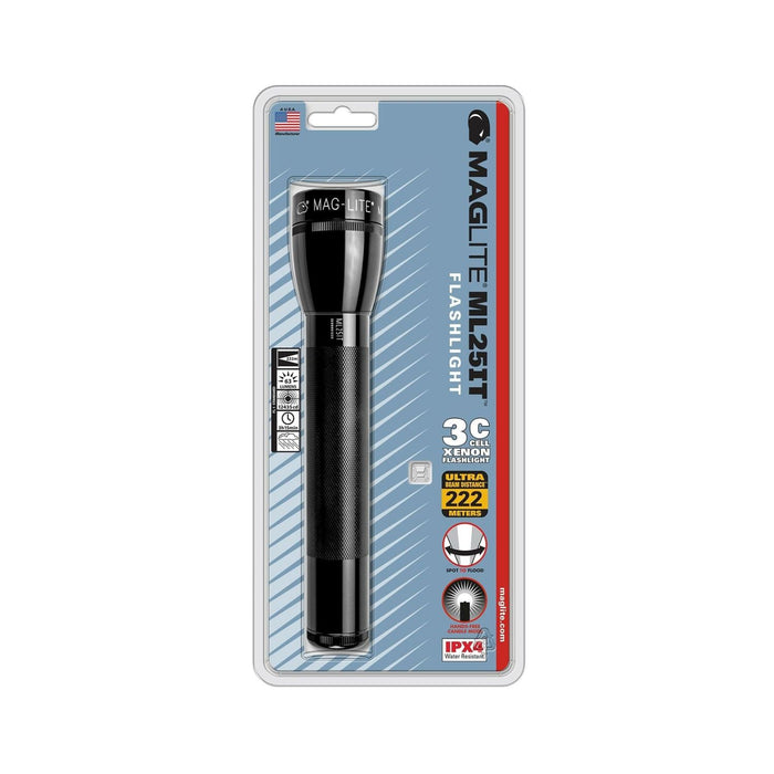 Maglite ML25IT C Black Incandescent Flashlight