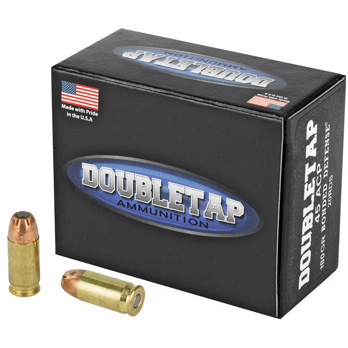 Dbltap 45acp 185gr Jhp 20/1000