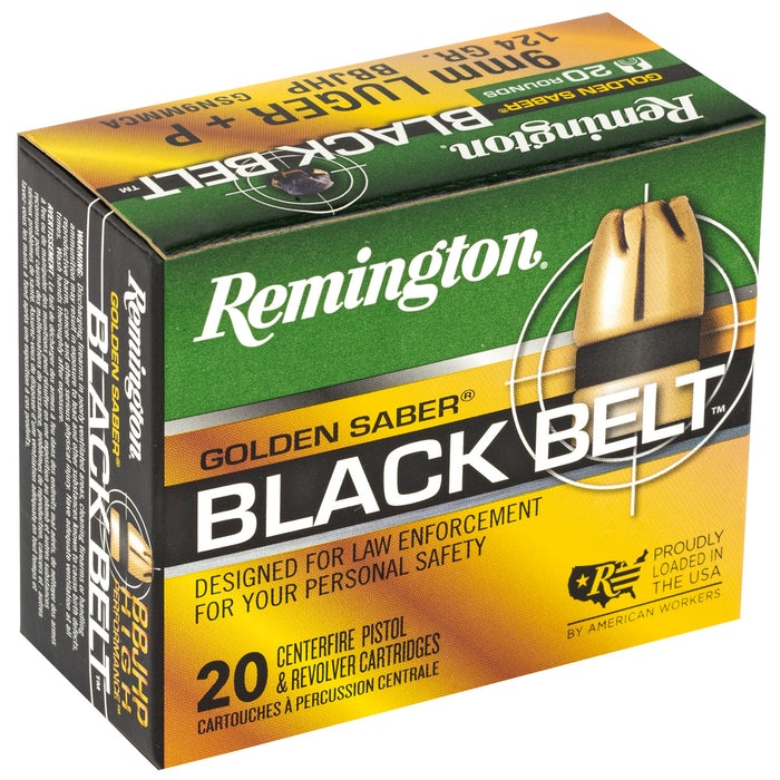Rem Gs Black Belt 9mm+p 124gr 20/500