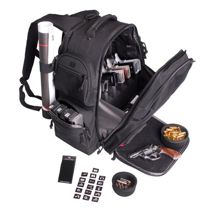 Gps Executive Backpack Black