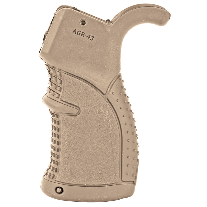 Fab Def Pstl Grp Ar15 Rubberized Fde