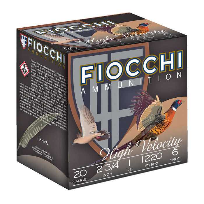 Fiocchi 20ga #6 Hv Lead Hunt 25/250